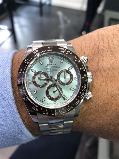 rolex cosmograph daytona blue dial price|rolex ice blue daytona price.